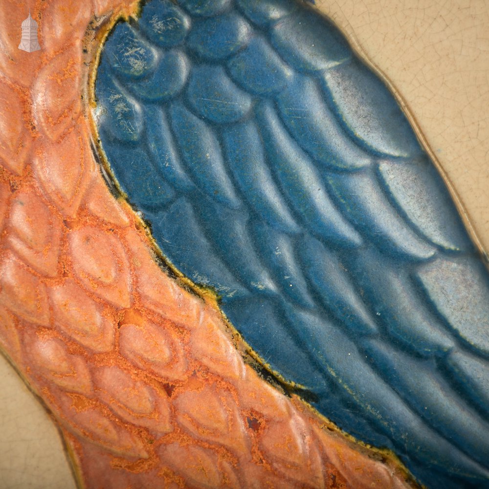 Lacons Pub Sign, Original Glazed Ceramic Falcon Sign