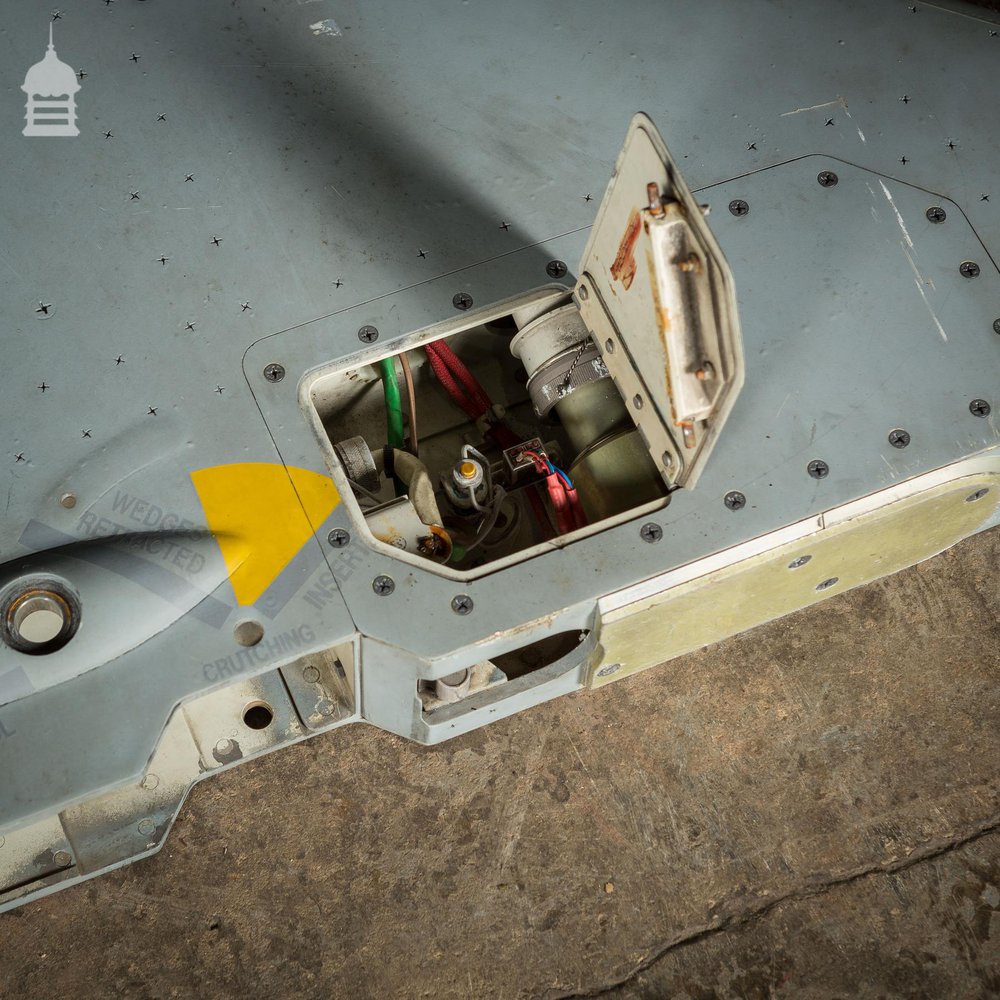 Aluminium Inboard Pylon Section Salvaged from an RAF Tornado Aircraft