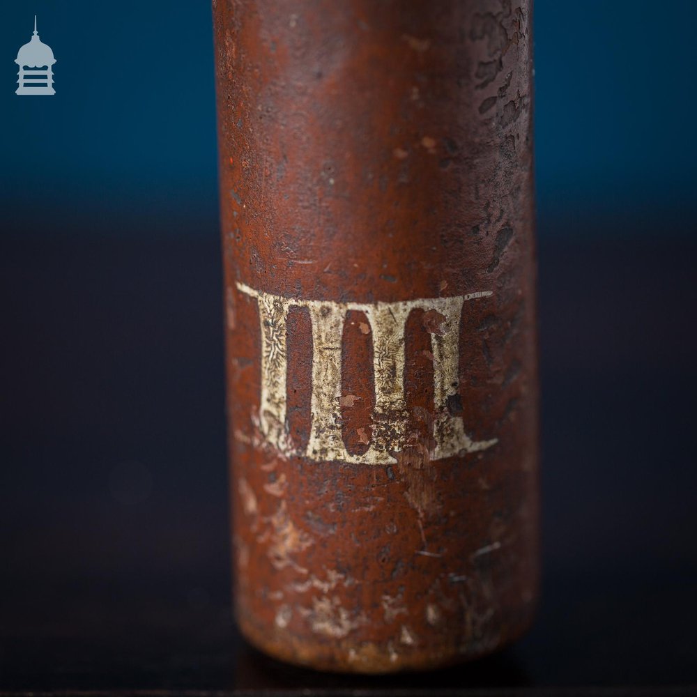 Rare Crested Georgian Truncheon Dated 1831 from Little Fransham with W.R IIII Monogram