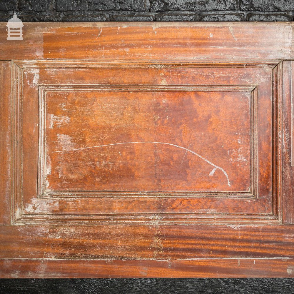 Pair of Victorian Low Level Mahogany Panels