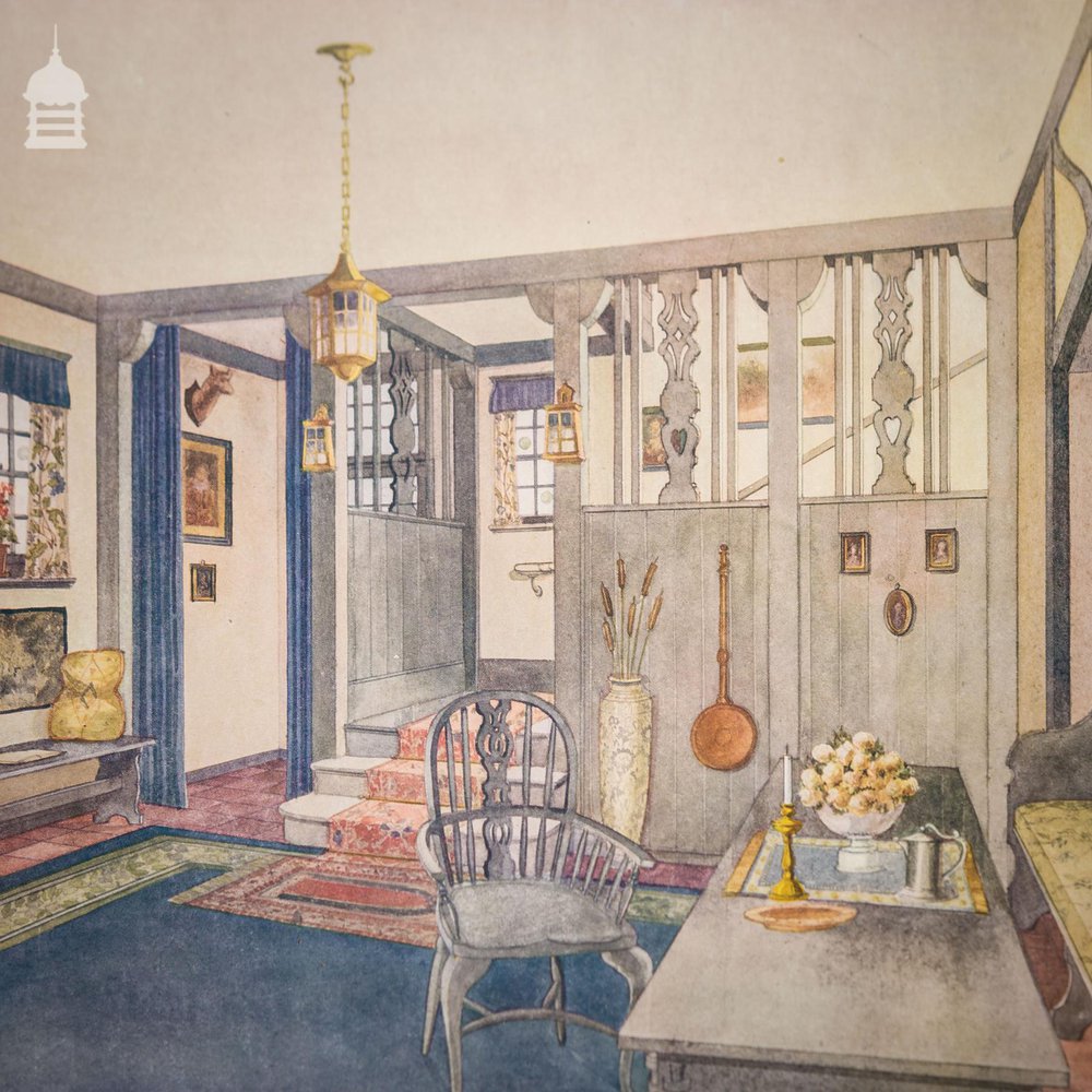 R. Gouldburn Lovell Home Interiors A Practical Work on Colour Decoration and Furnishing sections Two, Three, Four and Five