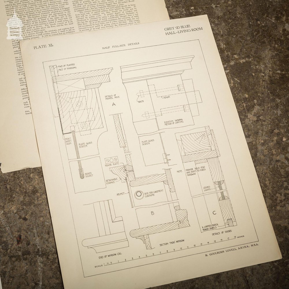 R. Gouldburn Lovell Home Interiors A Practical Work on Colour Decoration and Furnishing sections Two, Three, Four and Five