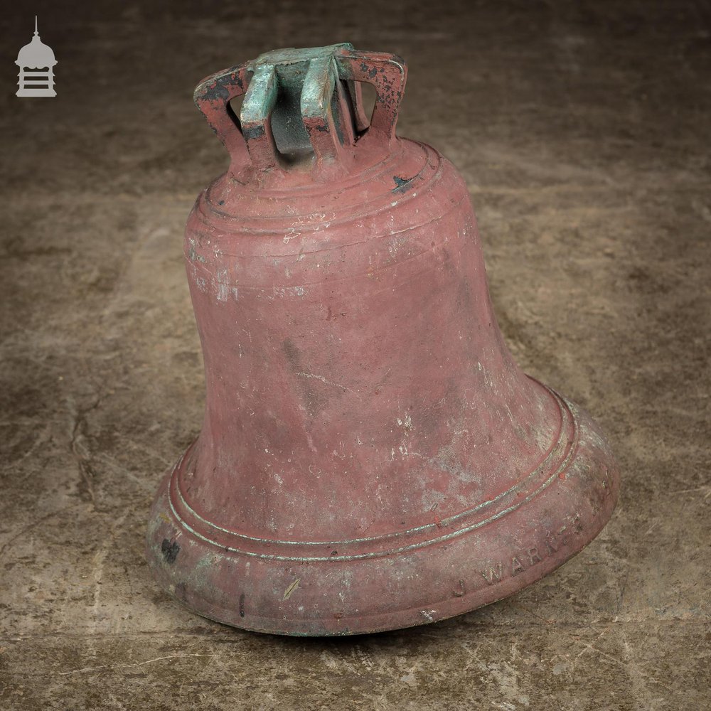 John Warner and Sons Bronze Bell Dated 1875