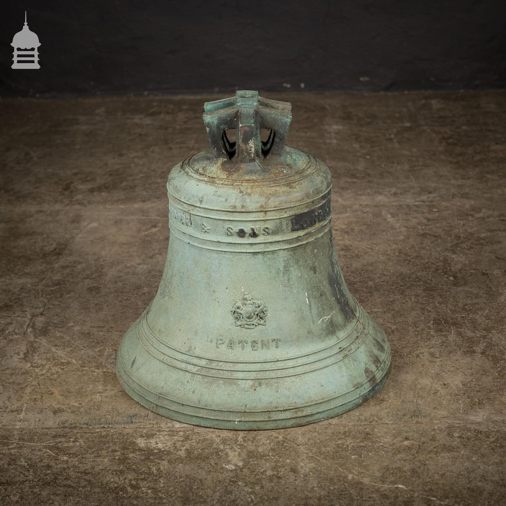 John Warner and Sons Bronze Bell Dated 1865