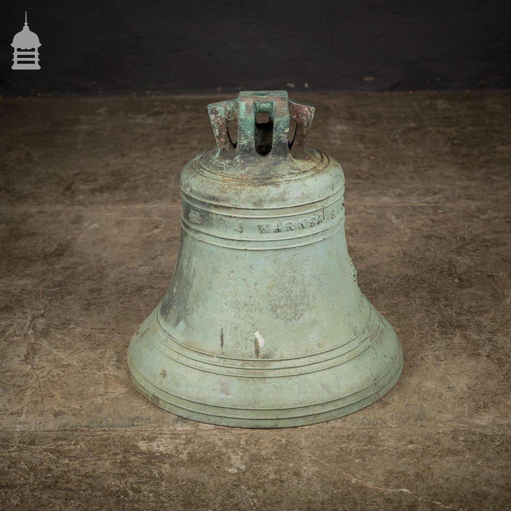 John Warner and Sons Bronze Bell Dated 1865