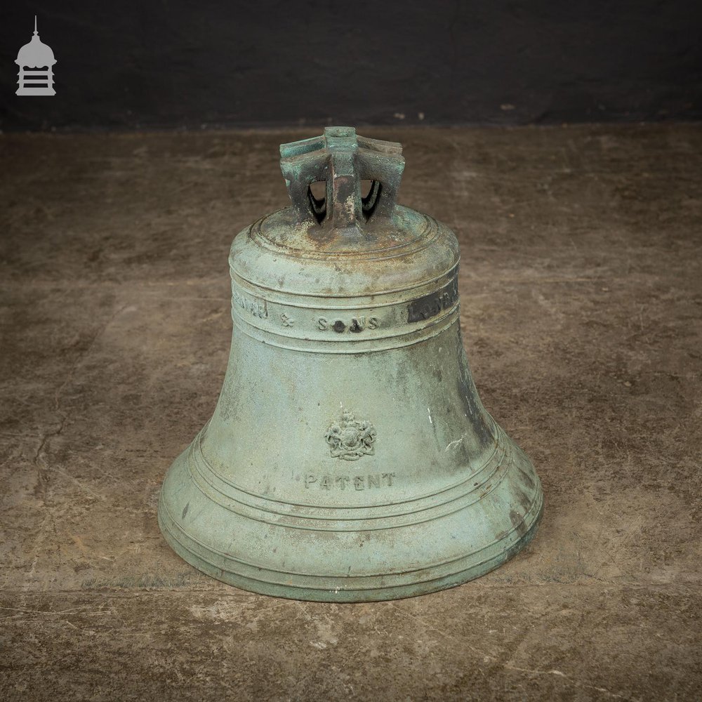 John Warner and Sons Bronze Bell Dated 1865