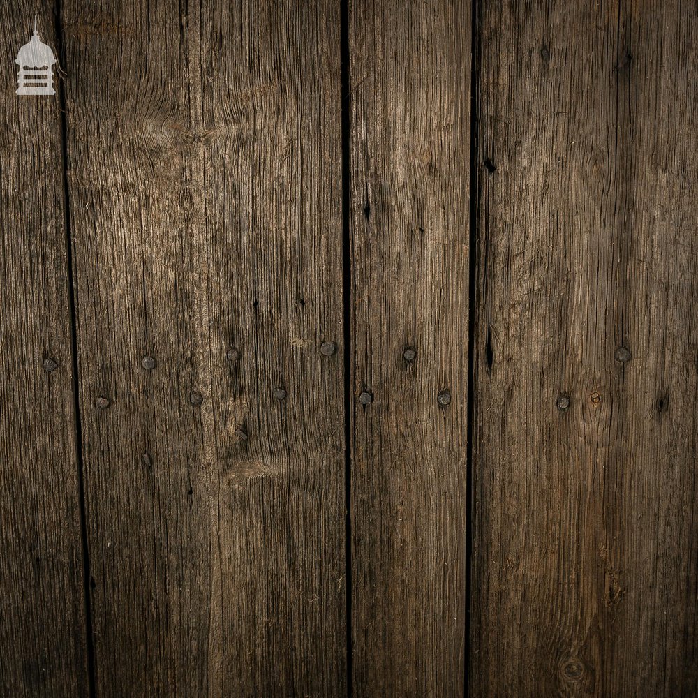 Reclaimed Weathered Ledged Pine Barn Door