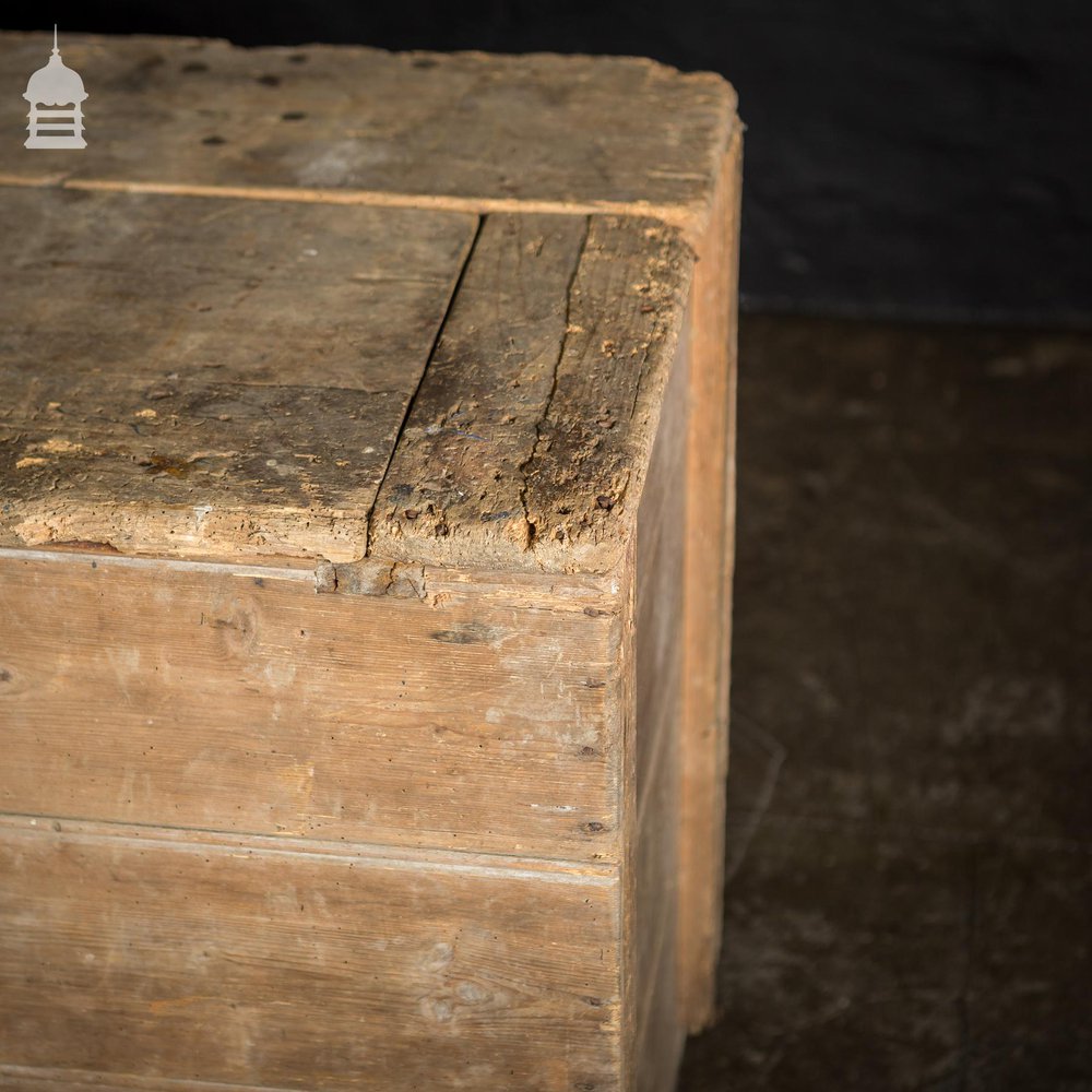 Victorian Pine Grain Bin Storage Box