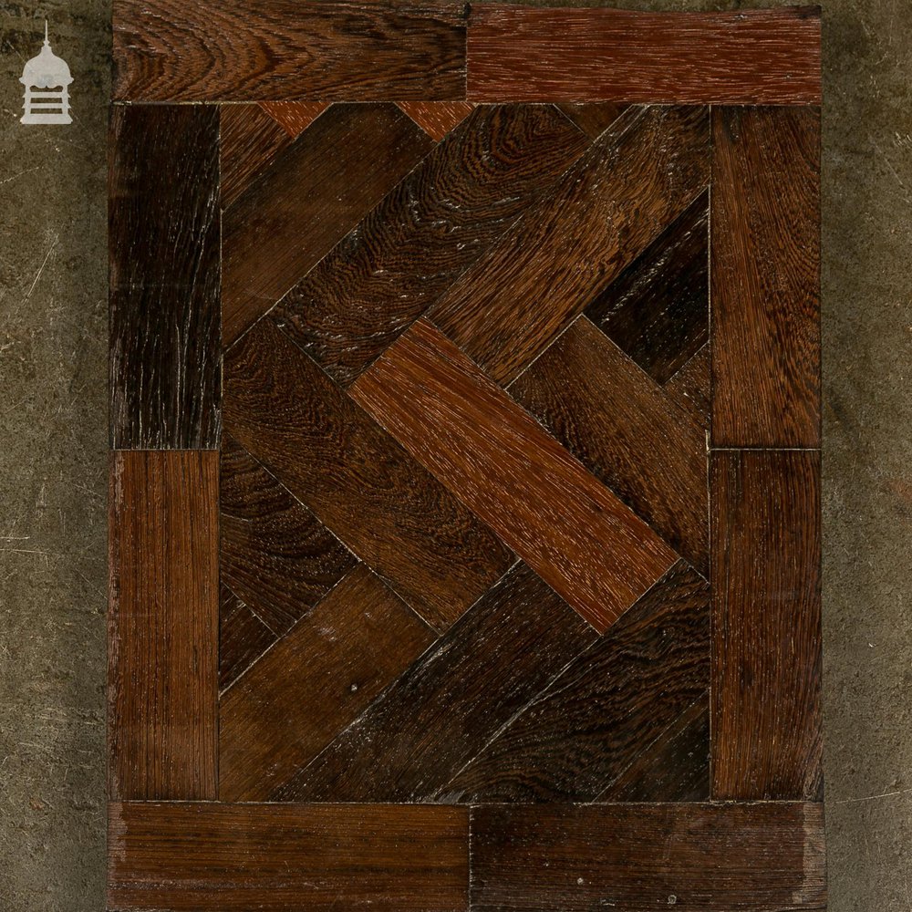 Reclaimed Wenge Parquet Block Flooring