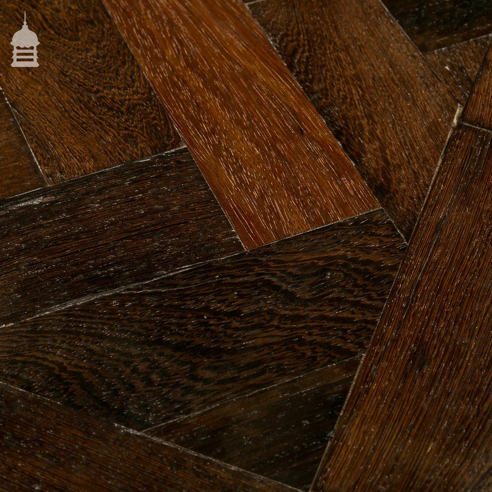 Reclaimed Wenge Parquet Block Flooring