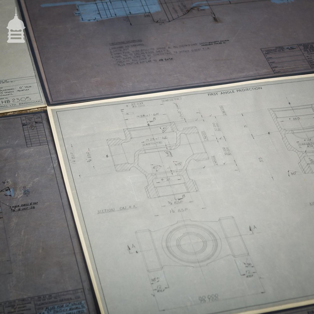 60 Pages of Industrial Drawings Plans Schematics