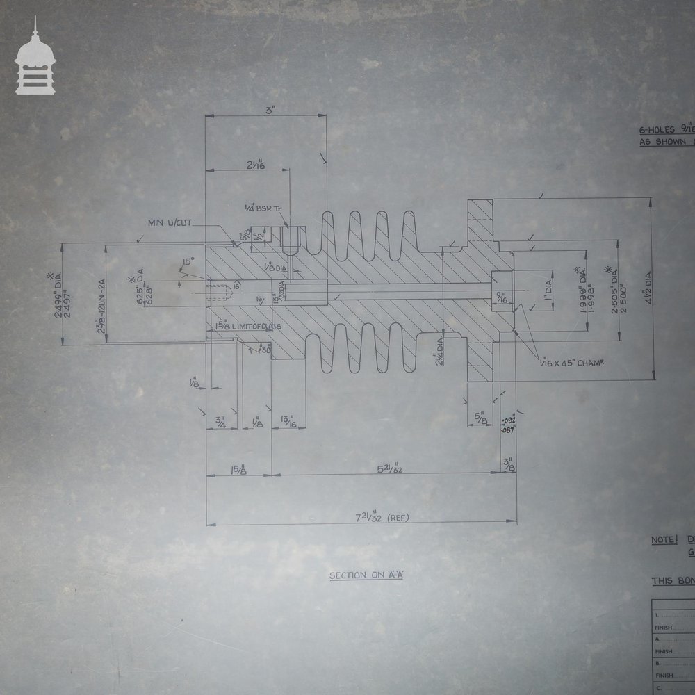 Huge Quantity of 10,000+ Industrial Technical Drawings on Drafting Film and Drafting Vellum