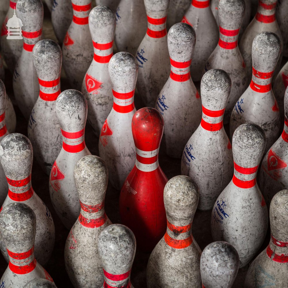 Vintage Hardwood Bowling Pin