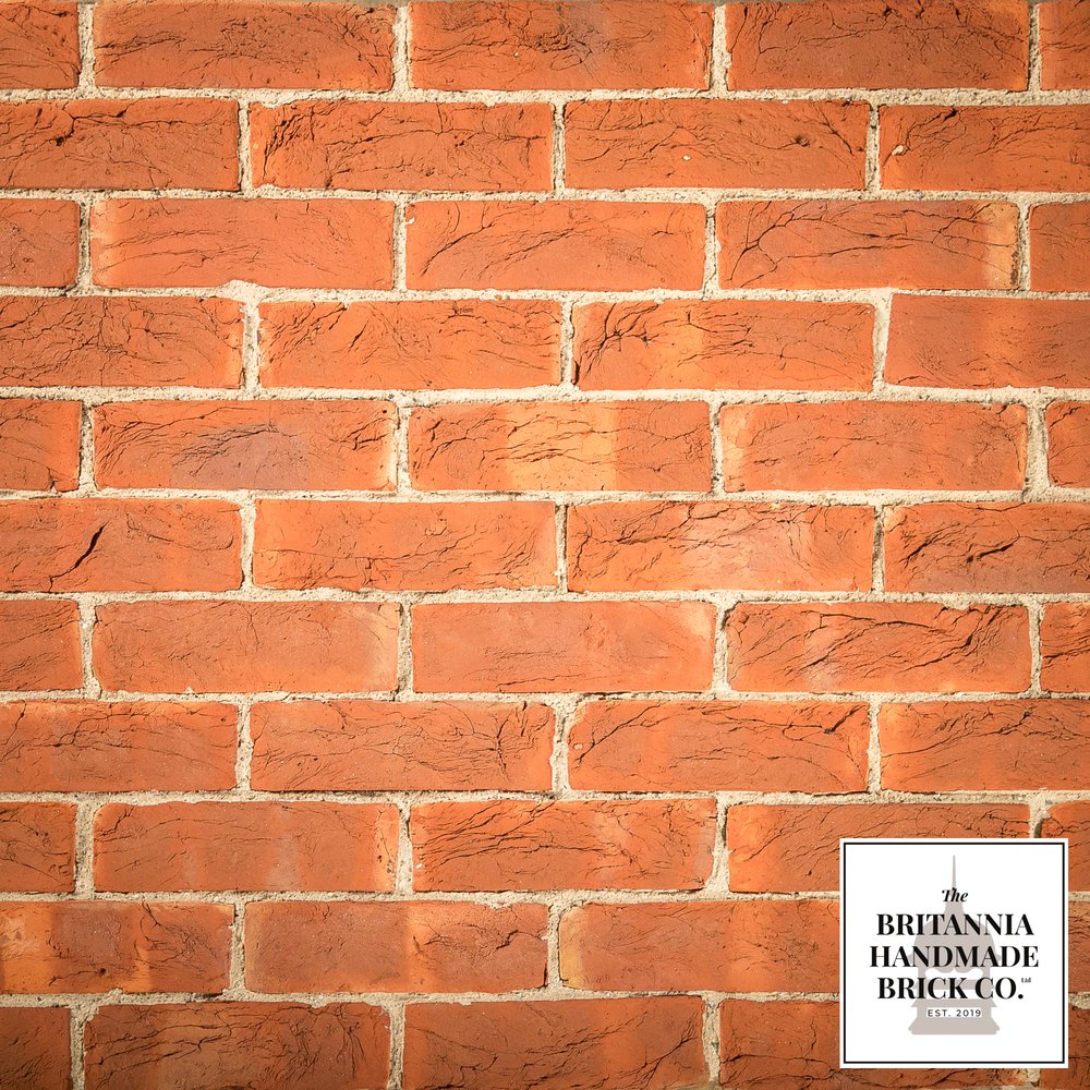 2 5/8" Handmade Red Brick, Period Style Facing Bricks