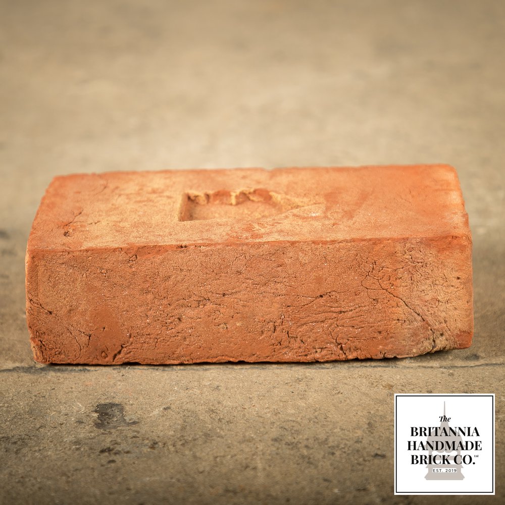 2 5/8" Handmade Red Brick, Period Style Facing Bricks