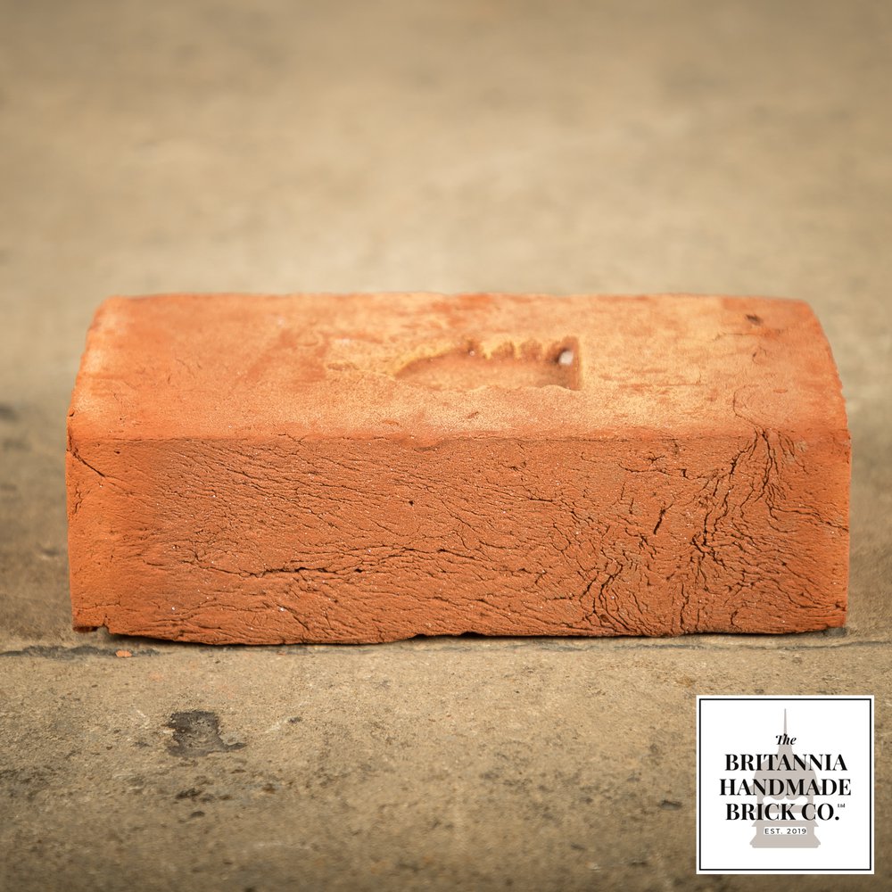 2 5/8" Handmade Red Brick, Period Style Facing Bricks