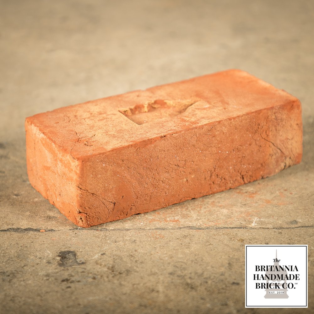 2 5/8" Handmade Red Brick, Period Style Facing Bricks