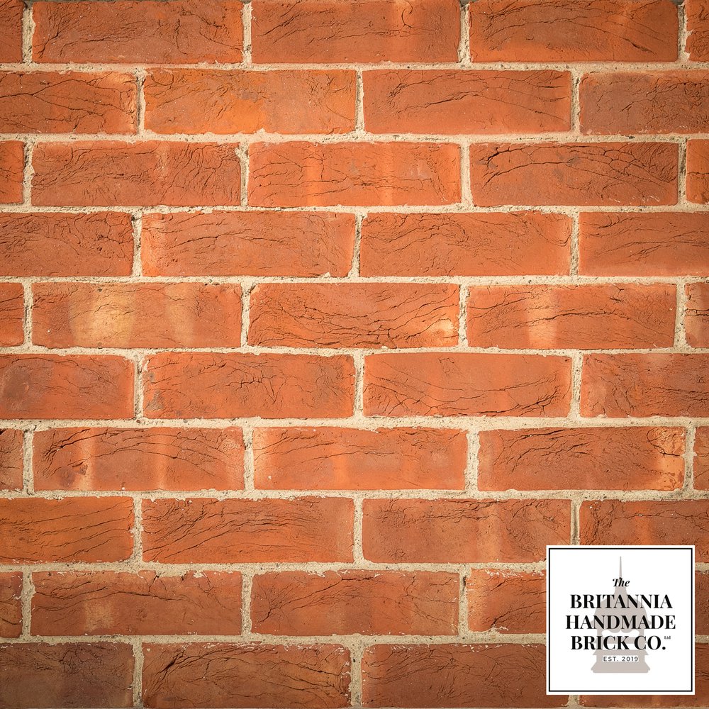 2 3/4" Handmade Red Brick, Period Style Facing Bricks