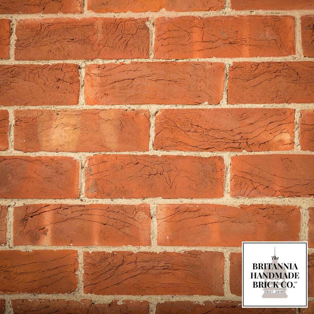 2 3/4" Handmade Red Brick, Period Style Facing Bricks