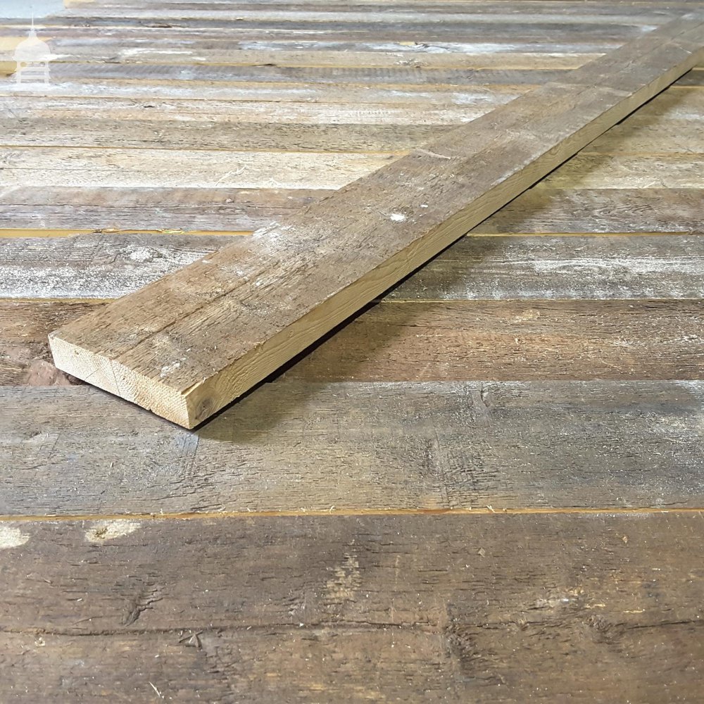 Oxidised Wall Cladding / Flooring Cut from Victorian Pine Joists