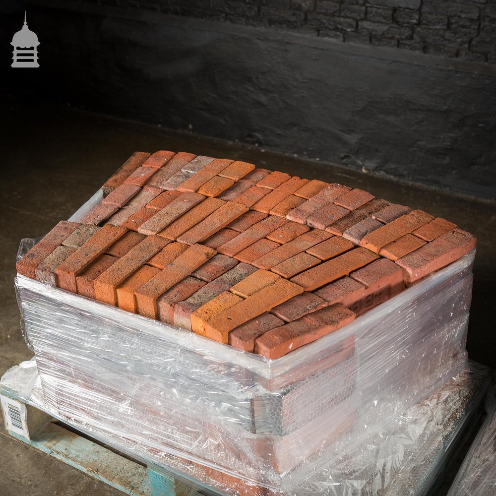 Batch of 24 Mixed Reclaimed Red Brick Window Header Arches