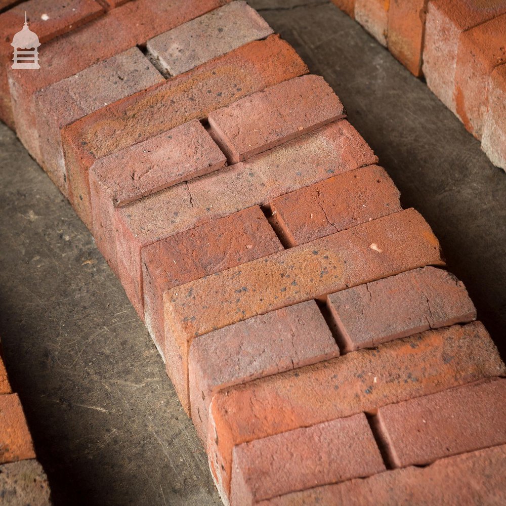 Batch of 24 Mixed Reclaimed Red Brick Window Header Arches