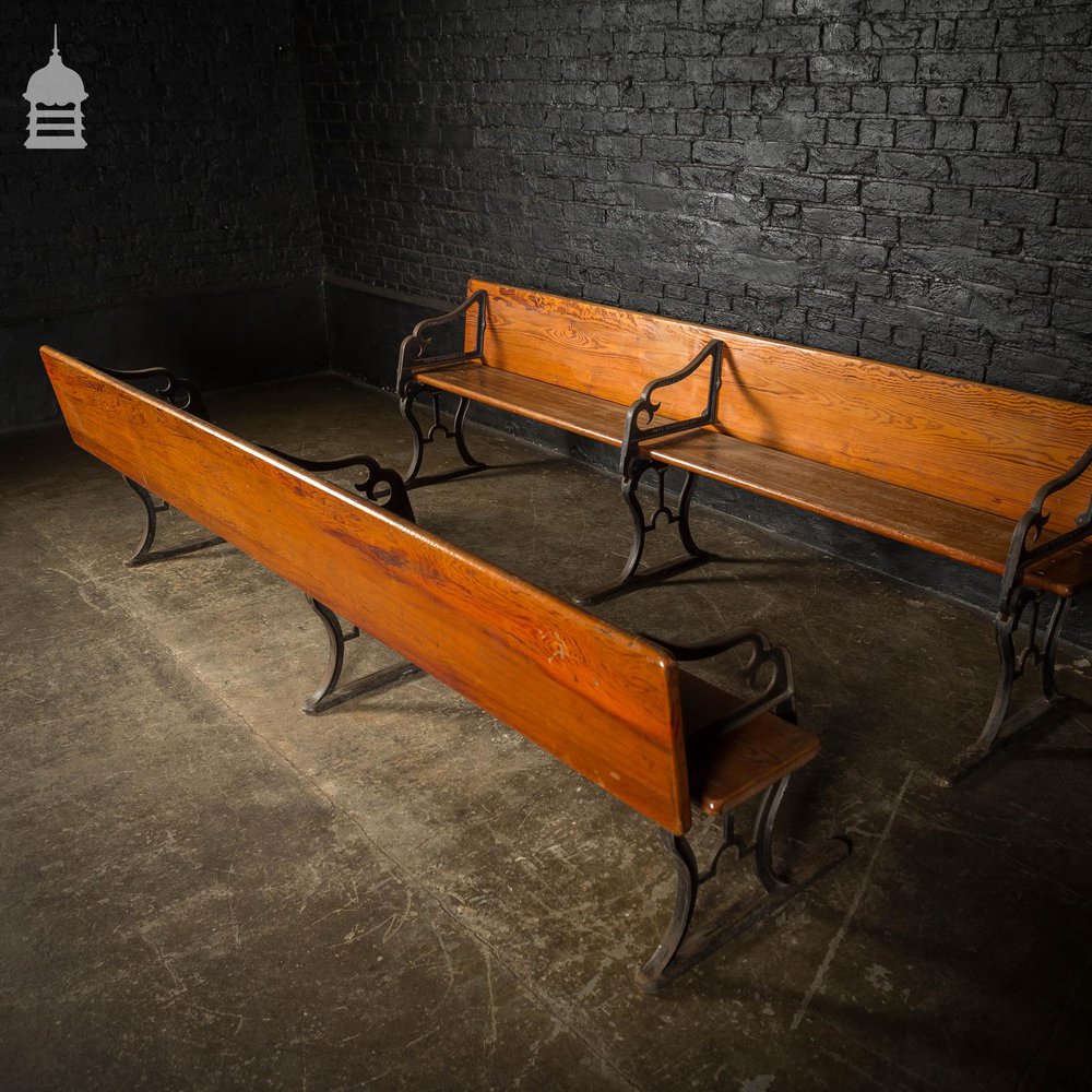 Pair of Metamorphic Benches Pews Converts into Banquet Table DUPLICATE NAME 1