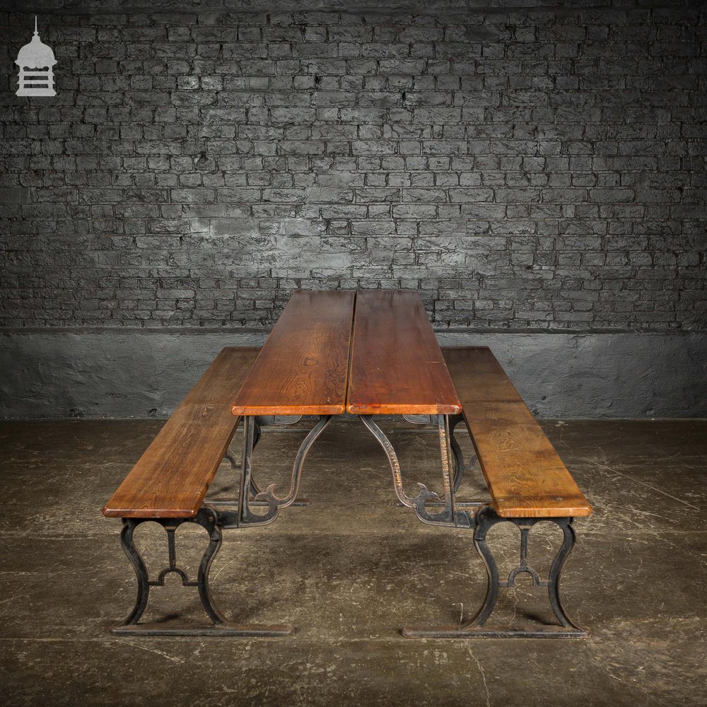 Pair of Metamorphic Benches Pews Converts into Banquet Table DUPLICATE NAME 1