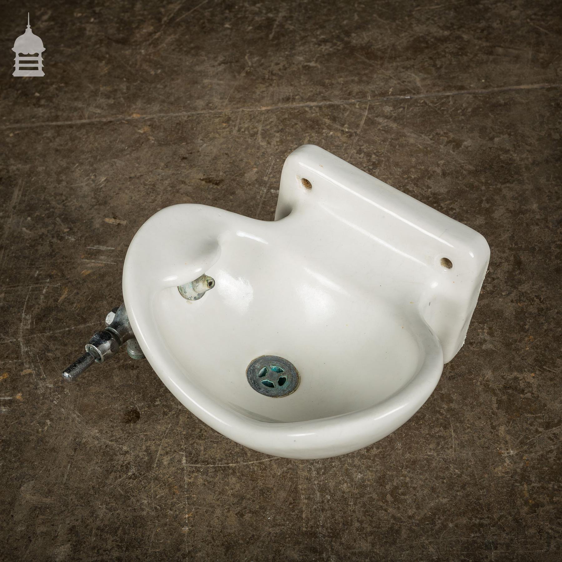 Reclaimed Wall Mounted Ceramic Drinking Fountain | Norfolk Reclamation