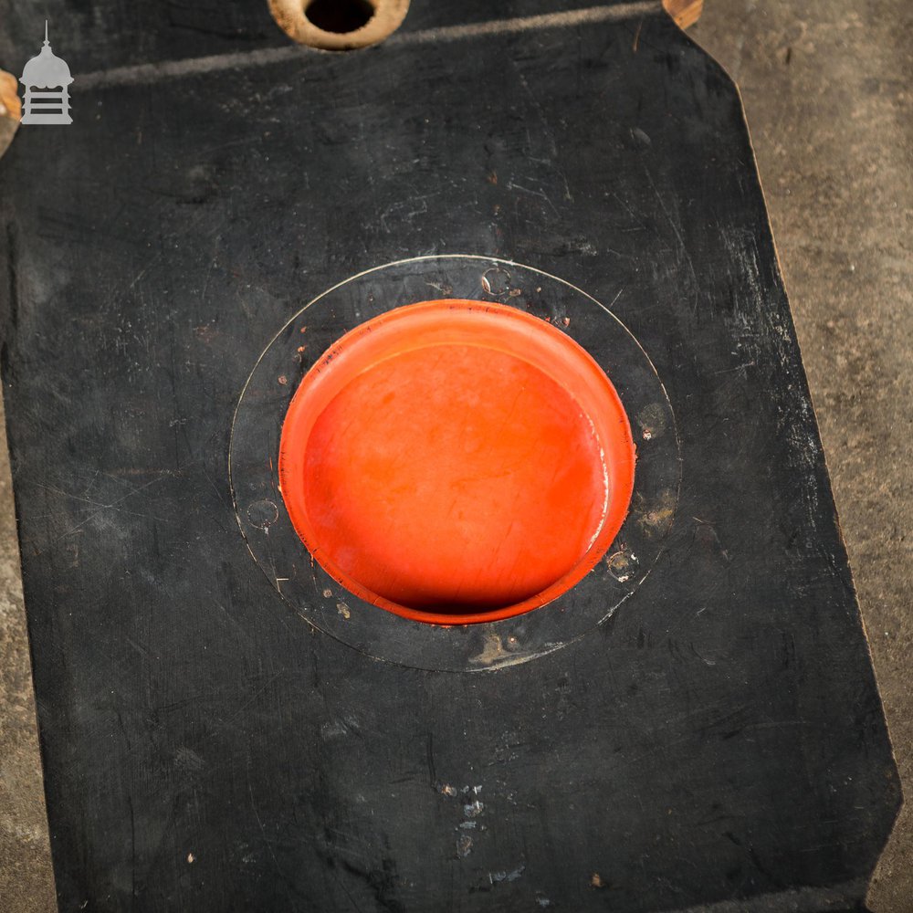 Batch of 5 Pieces of Black and Red Foundry Moulds Patterns