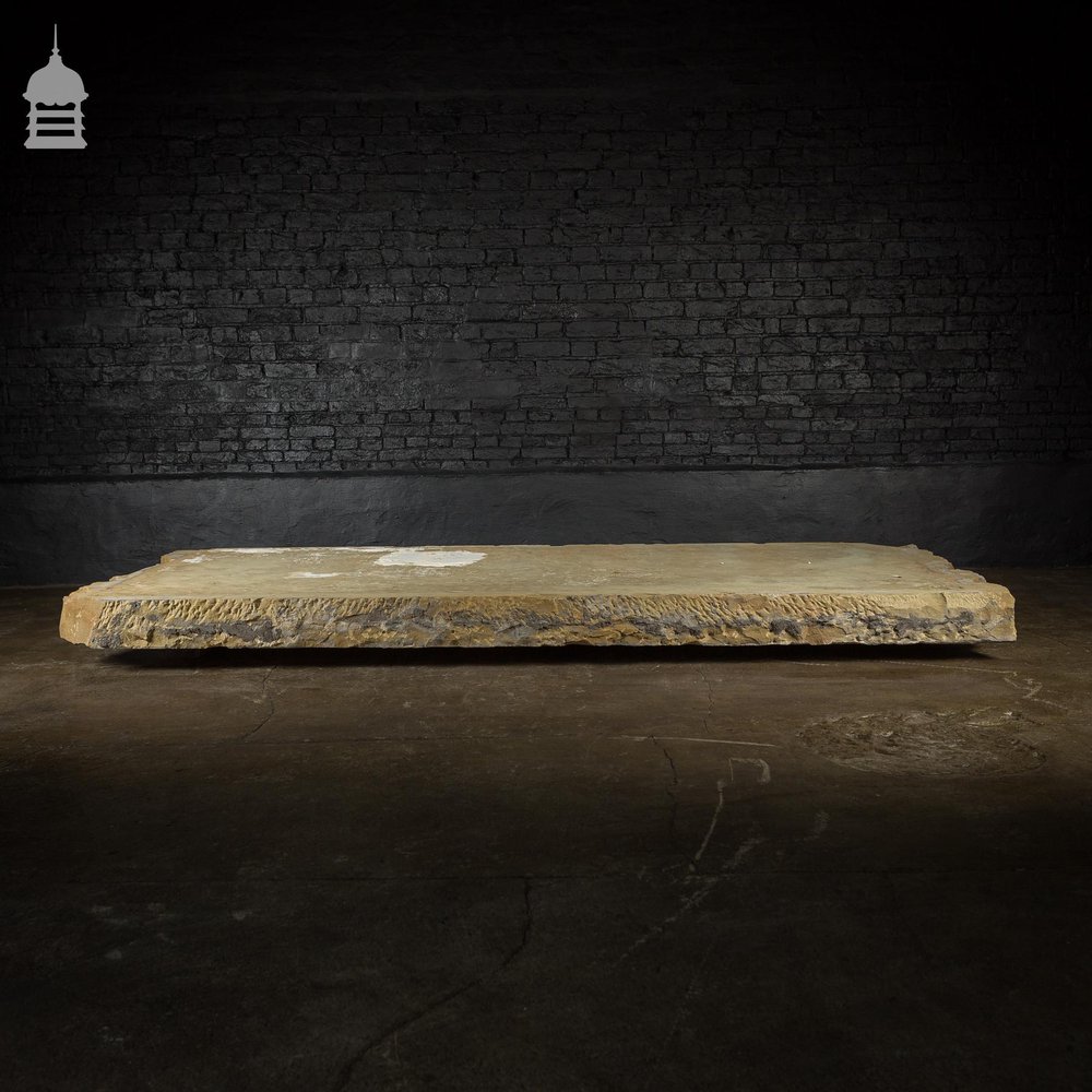 Enormous Reclaimed Yorkstone Slab Flag Stone – 2 Available