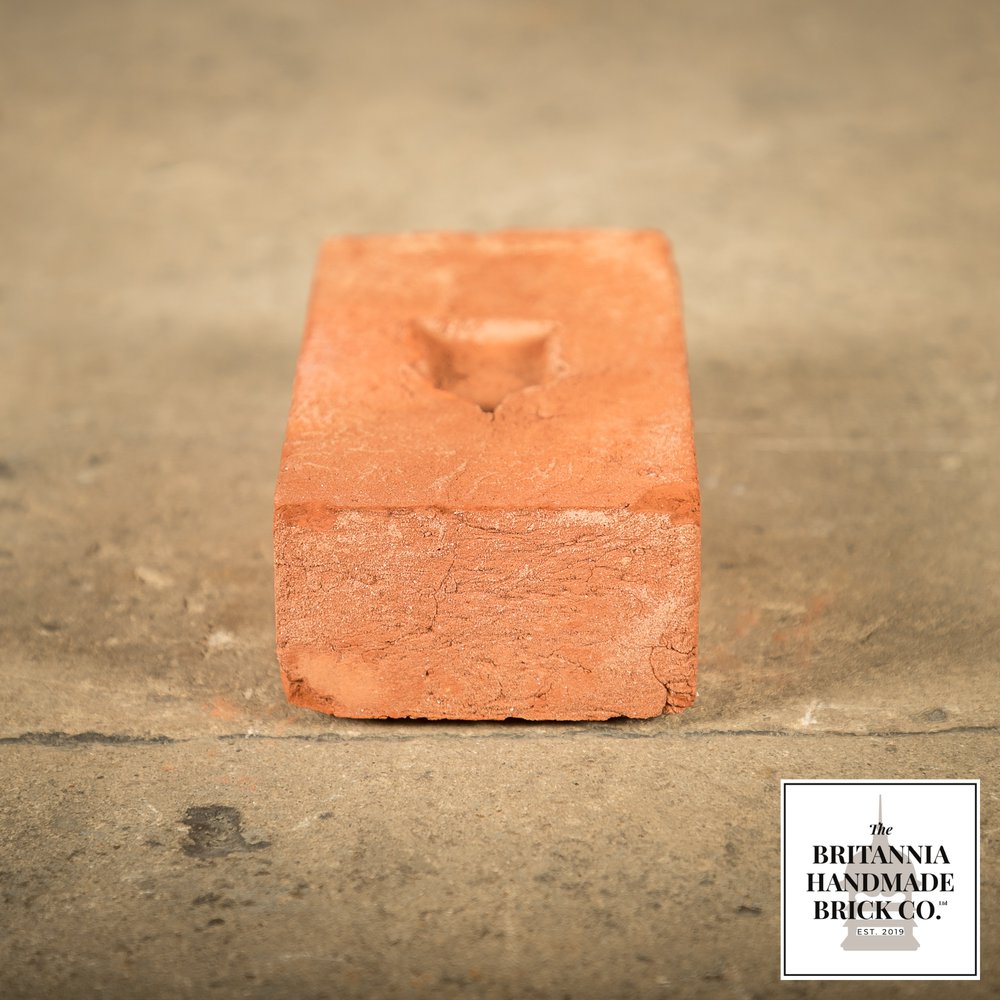 2 1/4" Handmade Red Brick, Period Style Facing Bricks