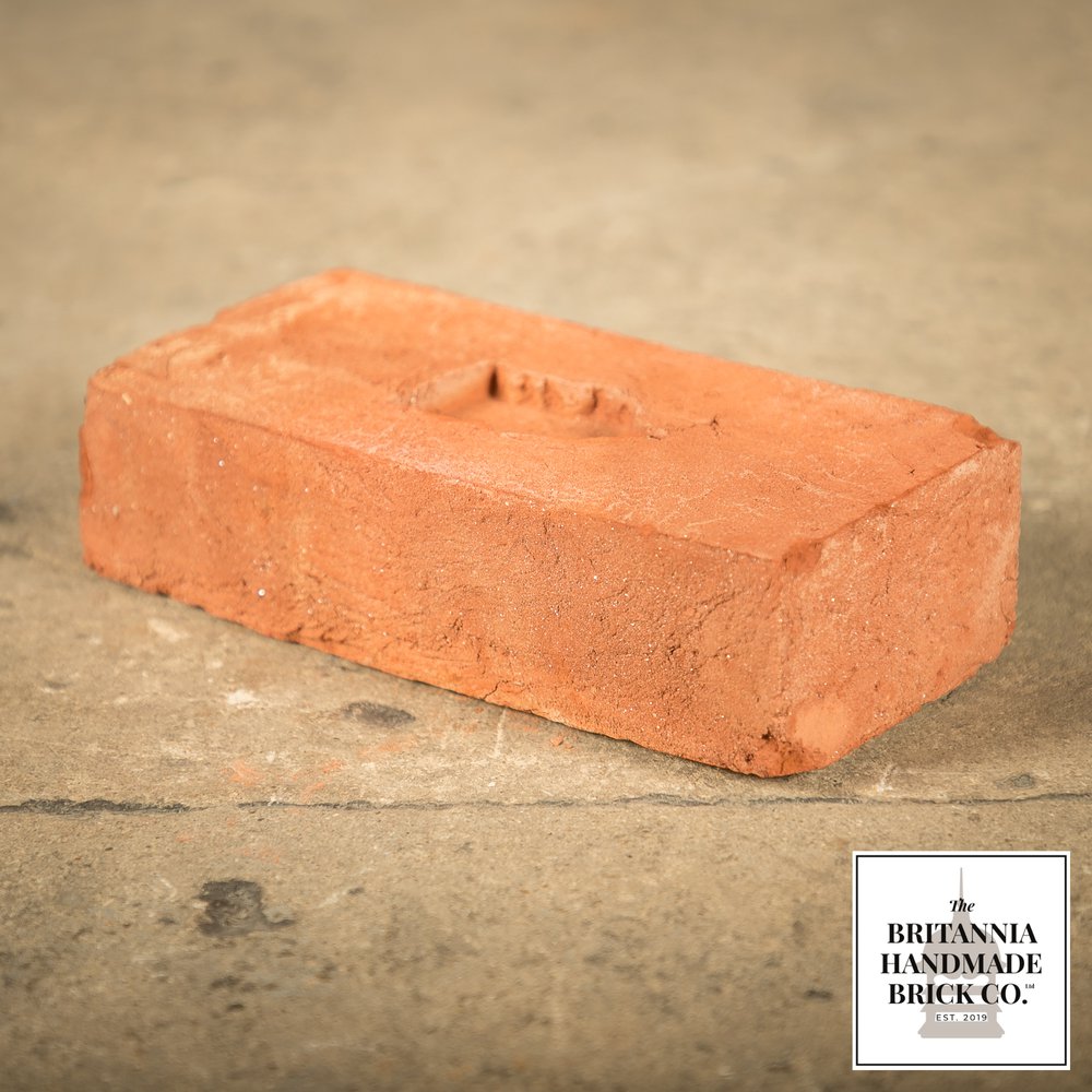 2 1/4" Handmade Red Brick, Period Style Facing Bricks