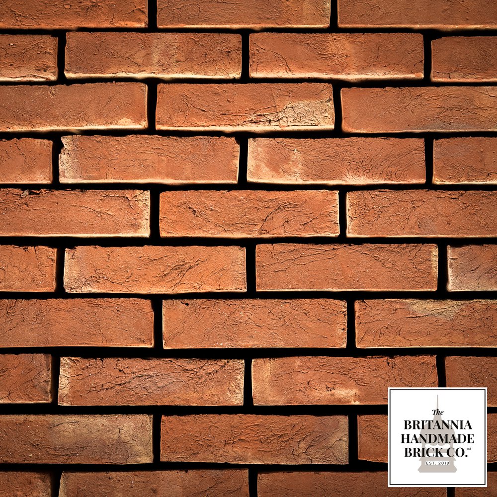 2 1/4" Handmade Red Brick, Period Style Facing Bricks