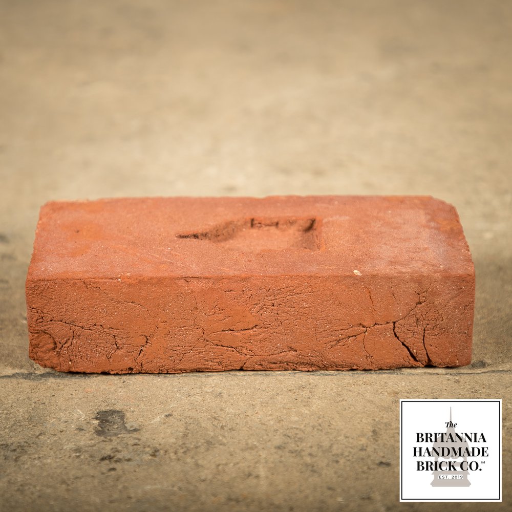 2 Inch 'BRITANNIA' Hand Made 2" Red Bricks