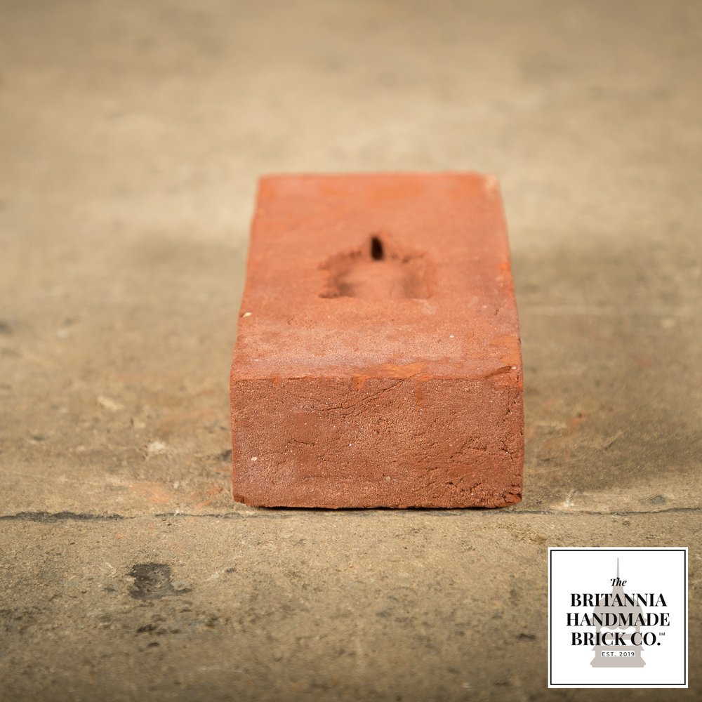 2" Handmade Red Brick, Period Style Facing Bricks