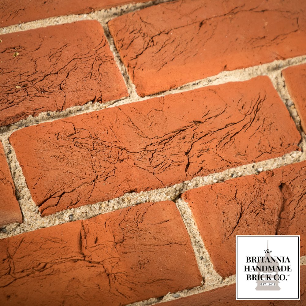 3" Handmade Red Brick, Period Style Facing Bricks