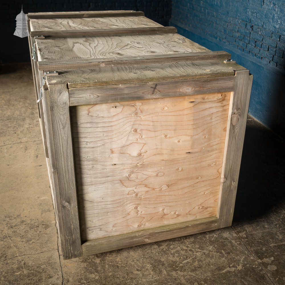 Large Wooden Aircraft Part Shipping Crate Box Reclaimed from a Norfolk RAF Base