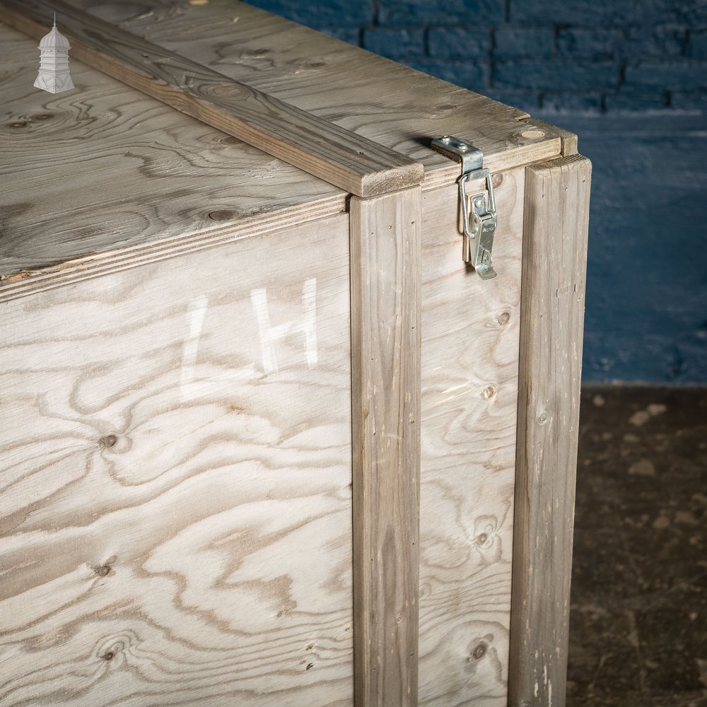 Large Wooden Aircraft Part Shipping Crate Box Reclaimed from a Norfolk RAF Base