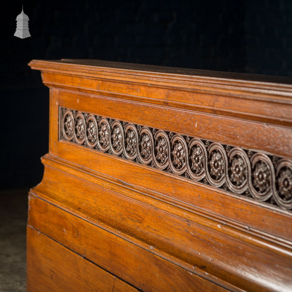 Pair of 19th C Mahogany Covers