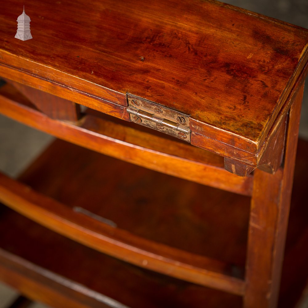 Set of 6 19th C Elm Synagogue Chairs