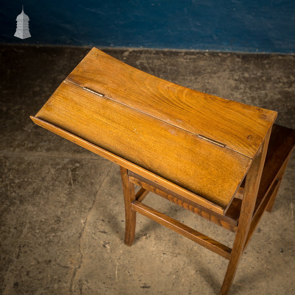 Set of 6 19th C Elm Synagogue Chairs [No. 5]