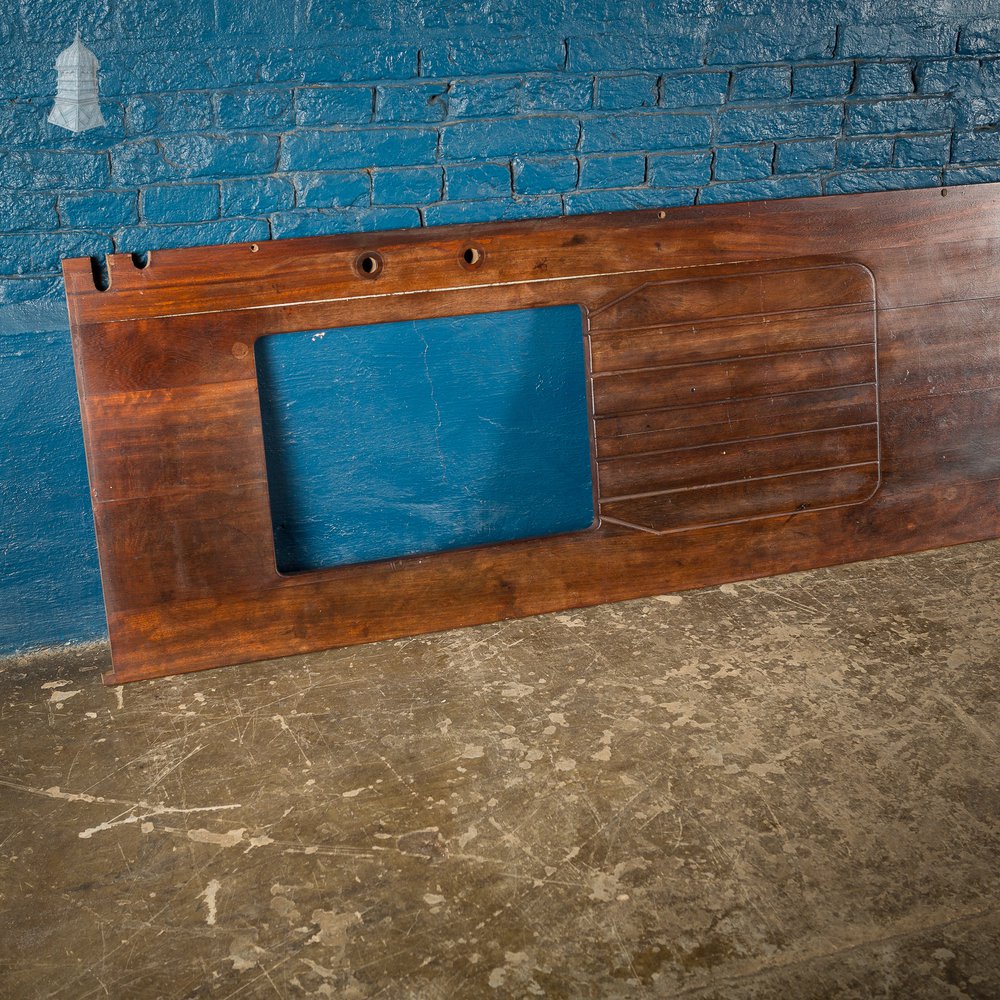 Reclaimed Iroko School Science Lab Worktop with Sink Hole and Drainer