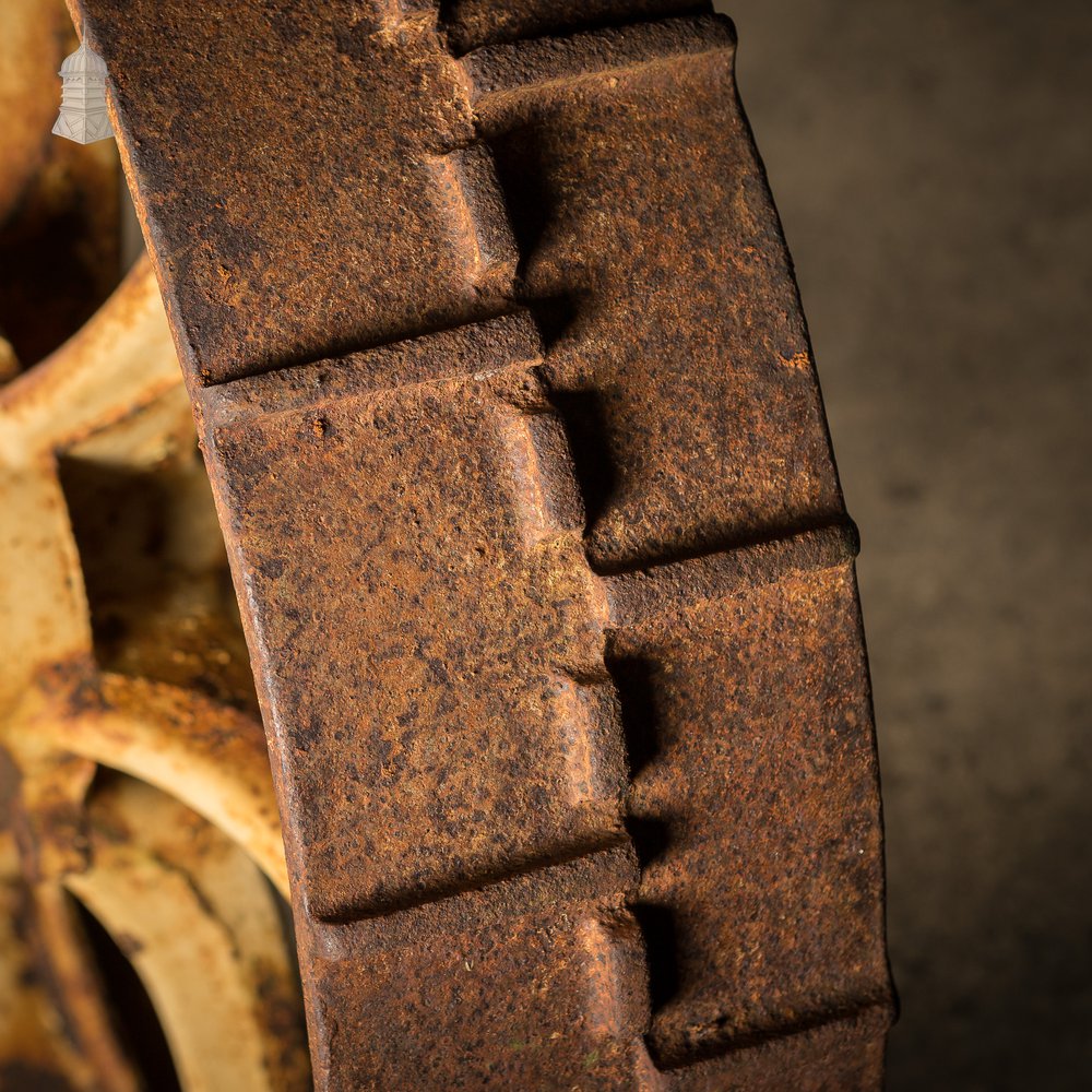 Pair of Industrial Roller Wheels