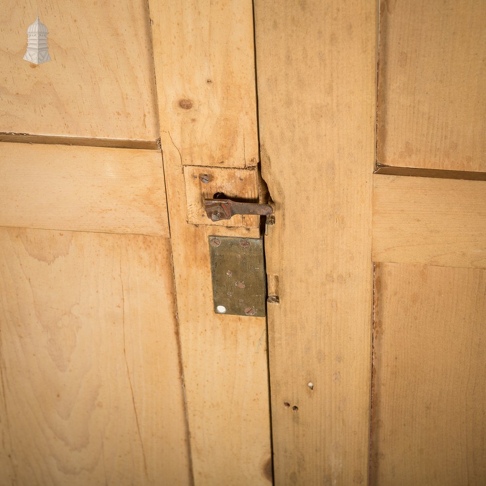 Pair of Small 19th C Paneled Cupboard Doors