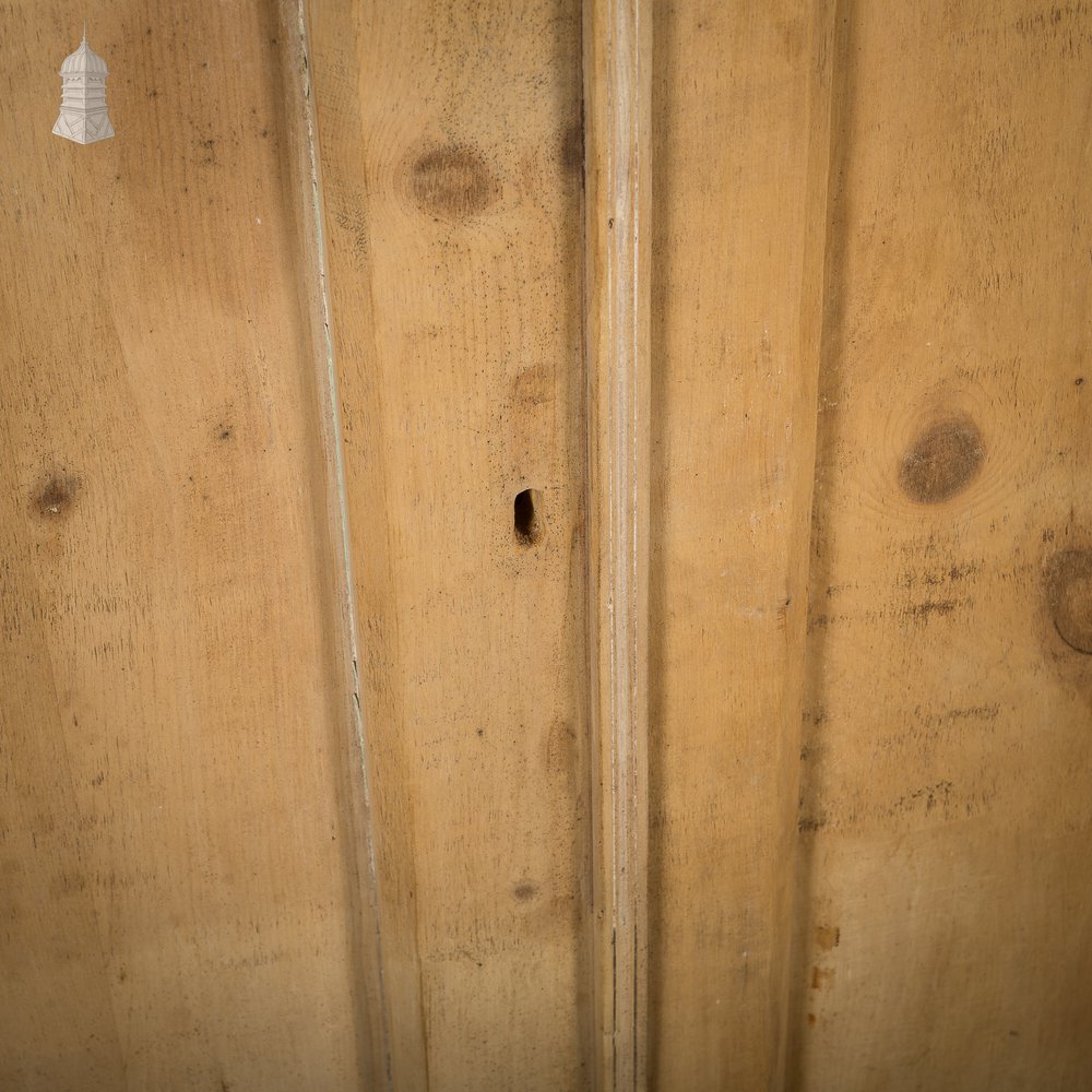 Small Victorian Pine Cupboard Door and Frame