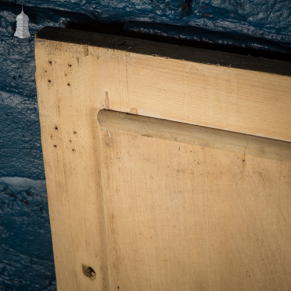 Small Victorian Pine Cupboard Door and Frame