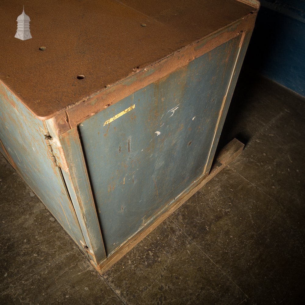 Large Steel Industrial Workbench Cabinet