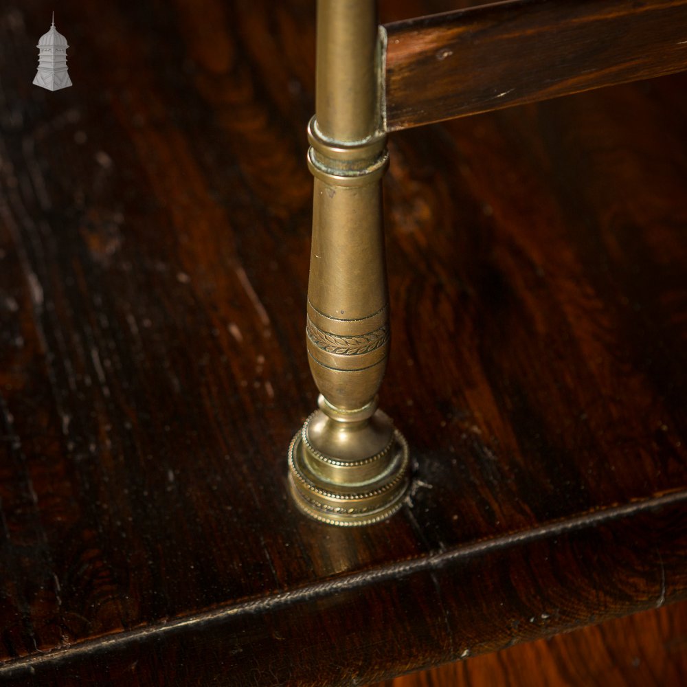 Regency Faux Rosewood Chiffonier Bookcase