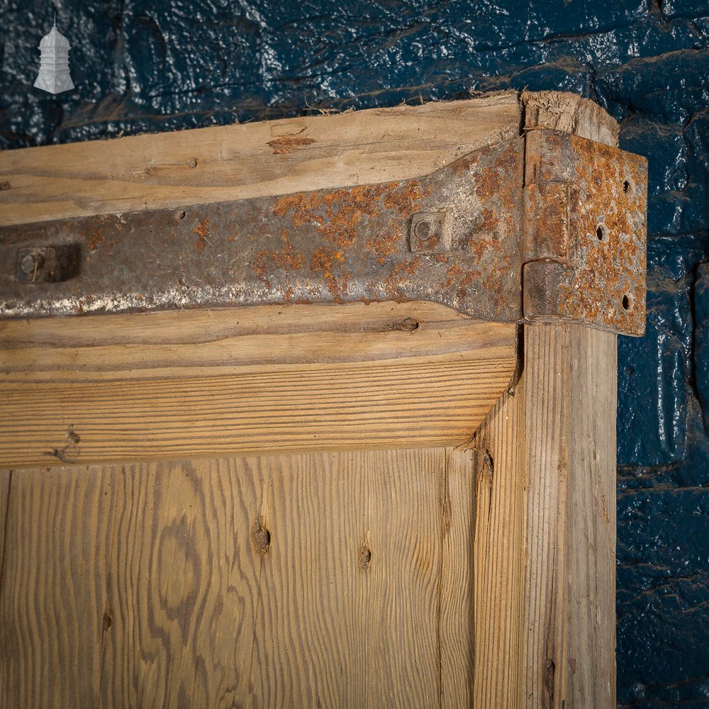 Set of 4 19th C Pitch Pine Doors